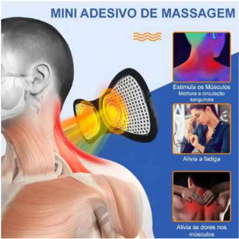 [COMPRE 1 LEVE 2] Massageador Elétrico Ortopédico - RelaxaPlus