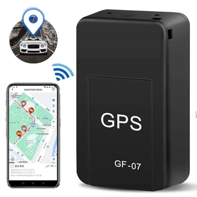 Mini GF-07 GPS Car Tracker, Rastreamento em Tempo Real, Anti-Theft, Anti-lost Lo