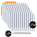 Caneta Giz Líquido Branca Para Quadro Preto Óculos