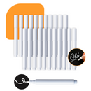 Caneta Giz Líquido Branca Para Quadro Preto Óculos