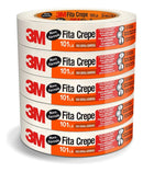 Fita Crepe Adesiva Geral Pintura 3M, 24MM x 50M -  101LA