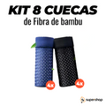 Kit Cuecas Premium Respiráveis (Compre 4 Leve 8)