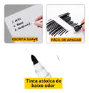 Canetas Preto Para Quadro Branco e Piloto Com Apagador E Imã