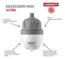 Aquecedor Elétrico Maxi Aquecedor Ultra 220v 5500w Lorenzetti