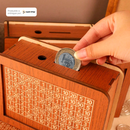 WoodBox Cofre Inteligente Premium - Economize com o Método Japonês Kakeibo