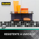 Kit Dupla Face 3M Essenciais Extra Forte, Transparente e Banheiro Fixa Quadro Espelho Nicho