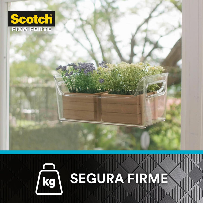 Fita Dupla Face 3M™ Scotch® Fixa Forte Transparente, 24MM x 2M