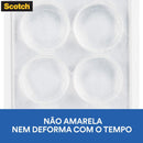Protetor Anti-Impacto 3M™ Scotch® Gota de Silicone Redondo Pequena Transparente - 28 UN