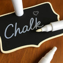 Caneta Giz Líquido Branca Para Quadro Preto Óculos