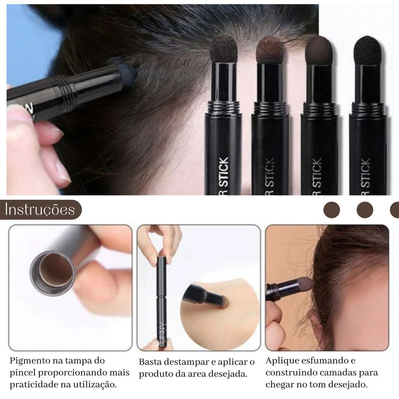 Caneta Corretiva Para Pelos e Cabelo – Caneta Mágica