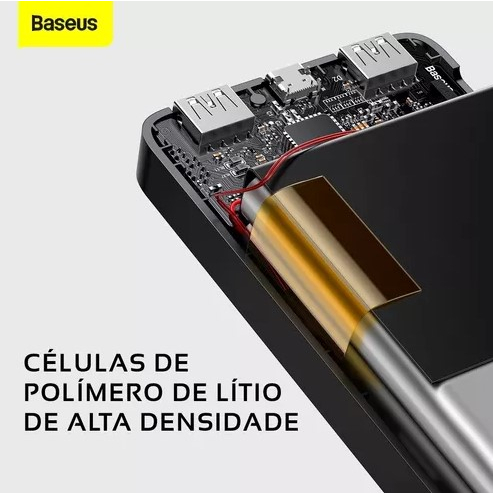 Power Bank Carregador Portátil Bateria 10000mAh - Baseus