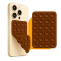 Suporte De Silicone Com Ventosa Para Celular Duplas Ventosas