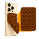 Suporte De Silicone Com Ventosa Para Celular Duplas Ventosas