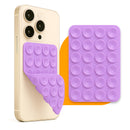 Suporte De Silicone Com Ventosa Para Celular Duplas Ventosas