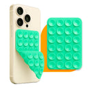 Suporte De Silicone Com Ventosa Para Celular Duplas Ventosas